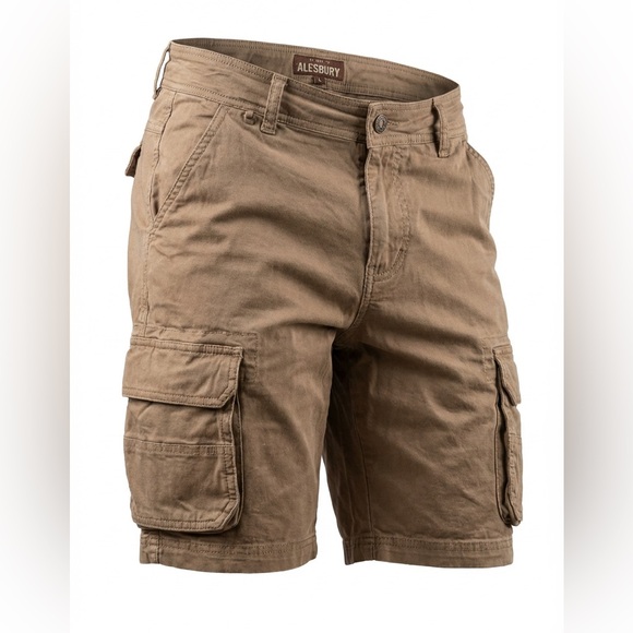 ALESBURY Other - Keesbury Alesbury Men's Tan Cargo Shorts
